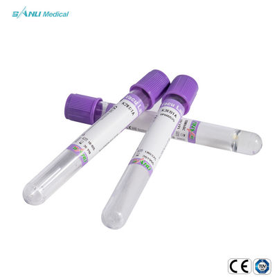 নিষ্পত্তিযোগ্য রক্ত ​​সংগ্রহ EDTA K3 টিউব 3-5ml CE অনুমোদিত
