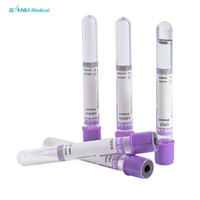 নিষ্পত্তিযোগ্য রক্ত ​​সংগ্রহ EDTA K3 টিউব 3-5ml CE অনুমোদিত