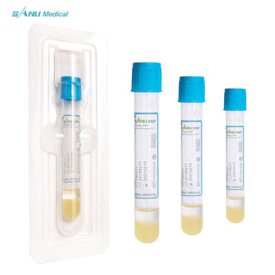 OA ট্রিটমেন্ট ডিসপোজেবল PRP টেস্ট টিউব 20ml ACD-A CE ISO GEL এর সাথে অনুমোদিত
