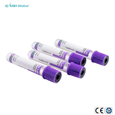 ISO9001 ভ্যাকুয়াম ব্লাড কালেকশন টিউব K2 EDTA রক্তের হেমাটোলজি নির্ধারণের জন্য