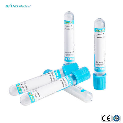 রক্ত সংগ্রহের জন্য 0.109 Mol/L 3.2 সোডিয়াম সাইট্রেট জমাট বাঁধা টিউব