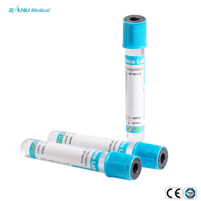 রক্ত সংগ্রহের জন্য 0.109 Mol/L 3.2 সোডিয়াম সাইট্রেট জমাট বাঁধা টিউব