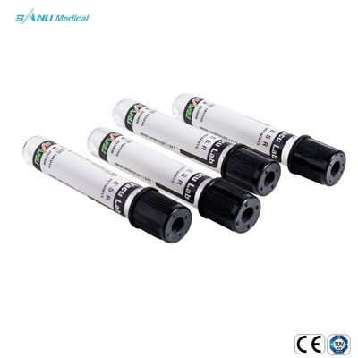 0.129mol/L সোডিয়াম সাইট্রেট সহ 13x75mm ভ্যাকুয়াম ব্লাড কালেকশন টিউব ESR