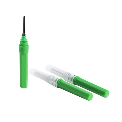 সবুজ অ্যাসেপসিস রক্ত ​​সংগ্রহের সূঁচ ISO9001 21G 1'' 0.8x25 মিমি