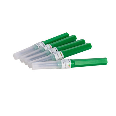 সবুজ অ্যাসেপসিস রক্ত ​​সংগ্রহের সূঁচ ISO9001 21G 1'' 0.8x25 মিমি
