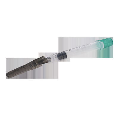 ধমনী রক্ত ​​সংগ্রহের জন্য 1ml রক্তের গ্যাস সিরিঞ্জ জীবাণুমুক্ত 23G