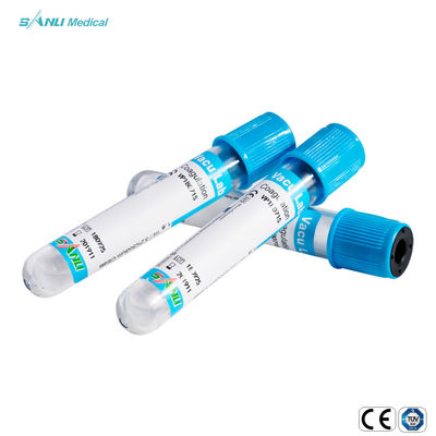 10ml মেডিকেল ভ্যাকুয়াম জমাট রক্ত ​​পরীক্ষা টিউব নিষ্পত্তিযোগ্য CE 13x75mm