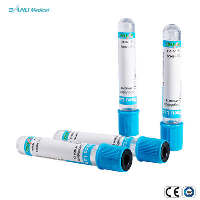 10ml মেডিকেল ভ্যাকুয়াম জমাট রক্ত ​​পরীক্ষা টিউব নিষ্পত্তিযোগ্য CE 13x75mm