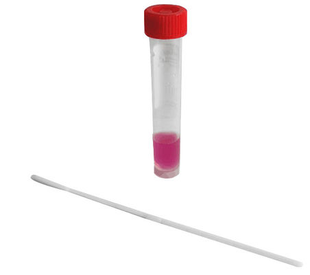 ডিসপোজেবল 5ml ওরাল ভাইরাল ট্রান্সপোর্ট মিডিয়া, থ্রোট স্যাম্পলিং টিউব কিট VTM