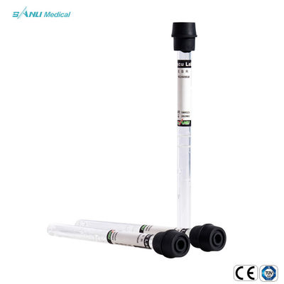 CE ESR গ্লাস ভ্যাকুয়াম ব্লাড কালেকশন টিউব 1.6ml ডিসপোজেবল 3.8% সোডিয়াম সাইট্রেট