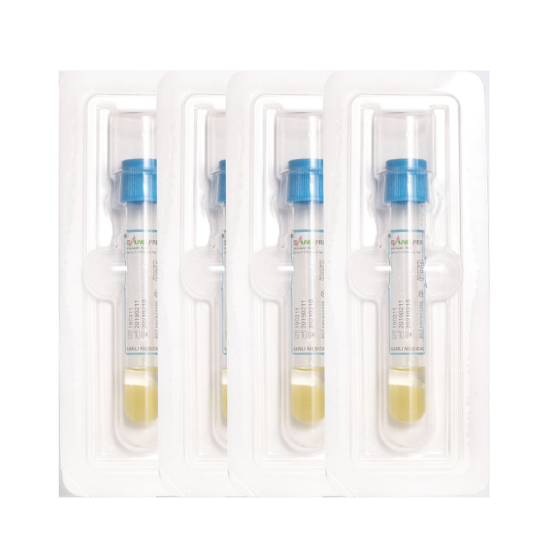OA ট্রিটমেন্ট ডিসপোজেবল PRP টেস্ট টিউব 20ml ACD-A CE ISO GEL এর সাথে অনুমোদিত